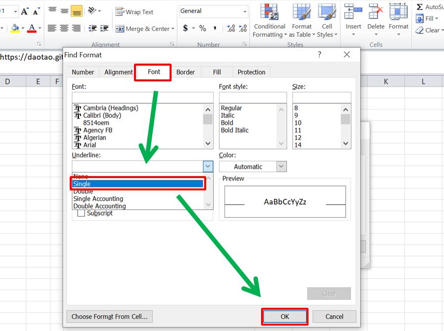 Thay thế chuỗi văn bản trong hyperlink bằng Find & Replace trong Excel